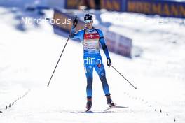 14.02.2021, Pokljuka, Slovenia (SLO): Emilien Jacquelin (FRA) - IBU World Championships Biathlon, pursuit men, Pokljuka (SLO). www.nordicfocus.com. © Thibaut/NordicFocus. Every downloaded picture is fee-liable.