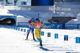 14.02.2021, Pokljuka, Slovenia (SLO): Sebastian Samuelsson (SWE) - IBU World Championships Biathlon, pursuit men, Pokljuka (SLO). www.nordicfocus.com. © Manzoni/NordicFocus. Every downloaded picture is fee-liable.