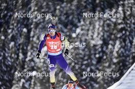 14.02.2021, Pokljuka, Slovenia (SLO): Artem Pryma (UKR) - IBU World Championships Biathlon, pursuit men, Pokljuka (SLO). www.nordicfocus.com. © Manzoni/NordicFocus. Every downloaded picture is fee-liable.