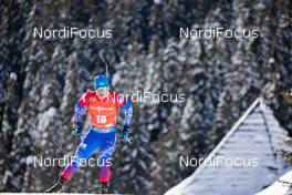 14.02.2021, Pokljuka, Slovenia (SLO): Eduard Latypov (RBU) - IBU World Championships Biathlon, pursuit men, Pokljuka (SLO). www.nordicfocus.com. © Manzoni/NordicFocus. Every downloaded picture is fee-liable.