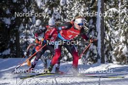 14.02.2021, Pokljuka, Slovenia (SLO): Johannes Dale (NOR) - IBU World Championships Biathlon, pursuit men, Pokljuka (SLO). www.nordicfocus.com. © Thibaut/NordicFocus. Every downloaded picture is fee-liable.
