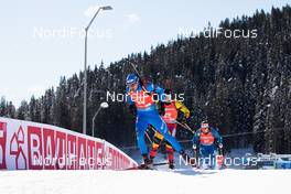 14.02.2021, Pokljuka, Slovenia (SLO): Dominik Windisch (ITA) - IBU World Championships Biathlon, pursuit men, Pokljuka (SLO). www.nordicfocus.com. © Manzoni/NordicFocus. Every downloaded picture is fee-liable.