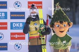 14.02.2021, Pokljuka, Slovenia (SLO): Johannes Thingnes Boe (NOR) - IBU World Championships Biathlon, pursuit men, Pokljuka (SLO). www.nordicfocus.com. © Thibaut/NordicFocus. Every downloaded picture is fee-liable.