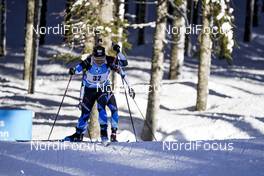 14.02.2021, Pokljuka, Slovenia (SLO): Johanna Talihaerm (EST) - IBU World Championships Biathlon, pursuit women, Pokljuka (SLO). www.nordicfocus.com. © Thibaut/NordicFocus. Every downloaded picture is fee-liable.