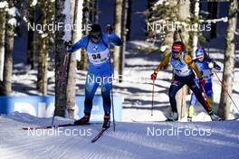 14.02.2021, Pokljuka, Slovenia (SLO): Anais Bescond (FRA) - IBU World Championships Biathlon, pursuit women, Pokljuka (SLO). www.nordicfocus.com. © Thibaut/NordicFocus. Every downloaded picture is fee-liable.