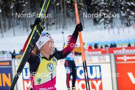 14.02.2021, Pokljuka, Slovenia (SLO): Tiril Eckhoff (NOR) - IBU World Championships Biathlon, pursuit women, Pokljuka (SLO). www.nordicfocus.com. © Manzoni/NordicFocus. Every downloaded picture is fee-liable.