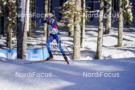 14.02.2021, Pokljuka, Slovenia (SLO): Elisa Gasparin (SUI) - IBU World Championships Biathlon, pursuit women, Pokljuka (SLO). www.nordicfocus.com. © Thibaut/NordicFocus. Every downloaded picture is fee-liable.