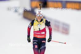 14.02.2021, Pokljuka, Slovenia (SLO): Tiril Eckhoff (NOR) - IBU World Championships Biathlon, pursuit women, Pokljuka (SLO). www.nordicfocus.com. © Thibaut/NordicFocus. Every downloaded picture is fee-liable.