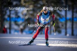14.02.2021, Pokljuka, Slovenia (SLO): Marte Olsbu Roeiseland (NOR) - IBU World Championships Biathlon, pursuit women, Pokljuka (SLO). www.nordicfocus.com. © Thibaut/NordicFocus. Every downloaded picture is fee-liable.