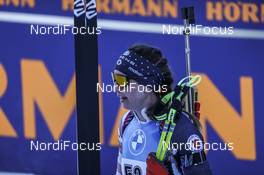 14.02.2021, Pokljuka, Slovenia (SLO): Alina Stremous (MDA) - IBU World Championships Biathlon, pursuit women, Pokljuka (SLO). www.nordicfocus.com. © Manzoni/NordicFocus. Every downloaded picture is fee-liable.