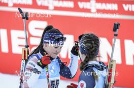 14.02.2021, Pokljuka, Slovenia (SLO): Joanne Reid (USA) - IBU World Championships Biathlon, pursuit women, Pokljuka (SLO). www.nordicfocus.com. © Manzoni/NordicFocus. Every downloaded picture is fee-liable.