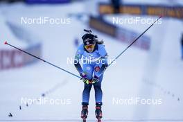 14.02.2021, Pokljuka, Slovenia (SLO): Anais Chevalier-Bouchet (FRA) - IBU World Championships Biathlon, pursuit women, Pokljuka (SLO). www.nordicfocus.com. © Thibaut/NordicFocus. Every downloaded picture is fee-liable.
