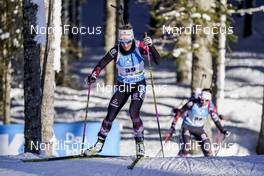 14.02.2021, Pokljuka, Slovenia (SLO): Katharina Innerhofer (AUT) - IBU World Championships Biathlon, pursuit women, Pokljuka (SLO). www.nordicfocus.com. © Thibaut/NordicFocus. Every downloaded picture is fee-liable.