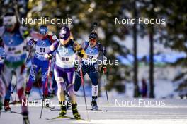 14.02.2021, Pokljuka, Slovenia (SLO): Deedra Irwin (USA) - IBU World Championships Biathlon, pursuit women, Pokljuka (SLO). www.nordicfocus.com. © Thibaut/NordicFocus. Every downloaded picture is fee-liable.