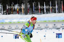 20.02.2021, Pokljuka, Slovenia (SLO): Alex Cisar (SLO) - IBU World Championships Biathlon, relay men, Pokljuka (SLO). www.nordicfocus.com. © Manzoni/NordicFocus. Every downloaded picture is fee-liable.