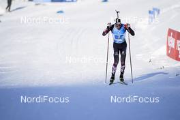 20.02.2021, Pokljuka, Slovenia (SLO): Julian Eberhard (AUT) - IBU World Championships Biathlon, relay men, Pokljuka (SLO). www.nordicfocus.com. © Thibaut/NordicFocus. Every downloaded picture is fee-liable.
