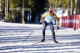 20.02.2021, Pokljuka, Slovenia (SLO): Roman Rees (GER) - IBU World Championships Biathlon, relay men, Pokljuka (SLO). www.nordicfocus.com. © Thibaut/NordicFocus. Every downloaded picture is fee-liable.