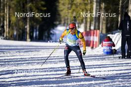 20.02.2021, Pokljuka, Slovenia (SLO): Roman Rees (GER) - IBU World Championships Biathlon, relay men, Pokljuka (SLO). www.nordicfocus.com. © Thibaut/NordicFocus. Every downloaded picture is fee-liable.