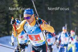 20.02.2021, Pokljuka, Slovenia (SLO): Erik Lesser (GER) - IBU World Championships Biathlon, relay men, Pokljuka (SLO). www.nordicfocus.com. © Thibaut/NordicFocus. Every downloaded picture is fee-liable.