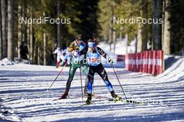 20.02.2021, Pokljuka, Slovenia (SLO): Rene Zahkna (EST) - IBU World Championships Biathlon, relay men, Pokljuka (SLO). www.nordicfocus.com. © Thibaut/NordicFocus. Every downloaded picture is fee-liable.