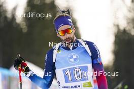 20.02.2021, Pokljuka, Slovenia (SLO): Serafin Wiestner (SUI) - IBU World Championships Biathlon, relay men, Pokljuka (SLO). www.nordicfocus.com. © Thibaut/NordicFocus. Every downloaded picture is fee-liable.
