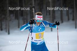 20.02.2021, Pokljuka, Slovenia (SLO): Jaakko Ranta (FIN) - IBU World Championships Biathlon, relay men, Pokljuka (SLO). www.nordicfocus.com. © Manzoni/NordicFocus. Every downloaded picture is fee-liable.