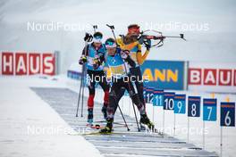 20.02.2021, Pokljuka, Slovenia (SLO): Felix Leitner (AUT) - IBU World Championships Biathlon, relay men, Pokljuka (SLO). www.nordicfocus.com. © Manzoni/NordicFocus. Every downloaded picture is fee-liable.