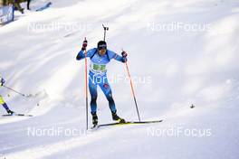 20.02.2021, Pokljuka, Slovenia (SLO): Quentin Fillon Maillet (FRA) - IBU World Championships Biathlon, relay men, Pokljuka (SLO). www.nordicfocus.com. © Thibaut/NordicFocus. Every downloaded picture is fee-liable.