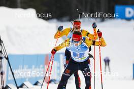 20.02.2021, Pokljuka, Slovenia (SLO): Benedikt Doll (GER) - IBU World Championships Biathlon, relay men, Pokljuka (SLO). www.nordicfocus.com. © Manzoni/NordicFocus. Every downloaded picture is fee-liable.