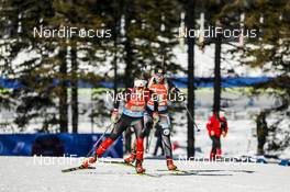 20.02.2021, Pokljuka, Slovenia (SLO): Emma Lunder (CAN) - IBU World Championships Biathlon, relay women, Pokljuka (SLO). www.nordicfocus.com. © Manzoni/NordicFocus. Every downloaded picture is fee-liable.