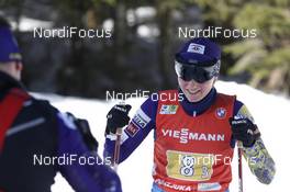 20.02.2021, Pokljuka, Slovenia (SLO): Darya Blashko (UKR) - IBU World Championships Biathlon, relay women, Pokljuka (SLO). www.nordicfocus.com. © Manzoni/NordicFocus. Every downloaded picture is fee-liable.