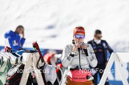 20.02.2021, Pokljuka, Slovenia (SLO): Janina Hettich (GER) - IBU World Championships Biathlon, relay women, Pokljuka (SLO). www.nordicfocus.com. © Manzoni/NordicFocus. Every downloaded picture is fee-liable.