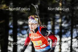 20.02.2021, Pokljuka, Slovenia (SLO): Ida Lien (NOR) - IBU World Championships Biathlon, relay women, Pokljuka (SLO). www.nordicfocus.com. © Thibaut/NordicFocus. Every downloaded picture is fee-liable.