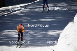 20.02.2021, Pokljuka, Slovenia (SLO): Janina Hettich (GER) - IBU World Championships Biathlon, relay women, Pokljuka (SLO). www.nordicfocus.com. © Manzoni/NordicFocus. Every downloaded picture is fee-liable.