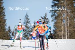 20.02.2021, Pokljuka, Slovenia (SLO): Vanessa Hinz (GER) - IBU World Championships Biathlon, relay women, Pokljuka (SLO). www.nordicfocus.com. © Manzoni/NordicFocus. Every downloaded picture is fee-liable.