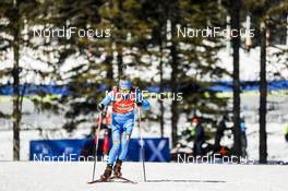 20.02.2021, Pokljuka, Slovenia (SLO): Michela Carrara (ITA) - IBU World Championships Biathlon, relay women, Pokljuka (SLO). www.nordicfocus.com. © Manzoni/NordicFocus. Every downloaded picture is fee-liable.