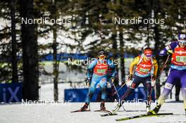 20.02.2021, Pokljuka, Slovenia (SLO): Anais Chevalier-Bouchet (FRA) - IBU World Championships Biathlon, relay women, Pokljuka (SLO). www.nordicfocus.com. © Manzoni/NordicFocus. Every downloaded picture is fee-liable.