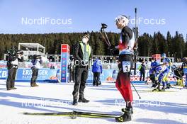 18.02.2021, Pokljuka, Slovenia (SLO): Johannes Thingnes Boe (NOR) - IBU World Championships Biathlon, single mixed relay, Pokljuka (SLO). www.nordicfocus.com. © Manzoni/NordicFocus. Every downloaded picture is fee-liable.