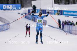 18.02.2021, Pokljuka, Slovenia (SLO): Julia Simon (FRA) - IBU World Championships Biathlon, single mixed relay, Pokljuka (SLO). www.nordicfocus.com. © Thibaut/NordicFocus. Every downloaded picture is fee-liable.
