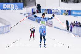 18.02.2021, Pokljuka, Slovenia (SLO): Julia Simon (FRA) - IBU World Championships Biathlon, single mixed relay, Pokljuka (SLO). www.nordicfocus.com. © Thibaut/NordicFocus. Every downloaded picture is fee-liable.