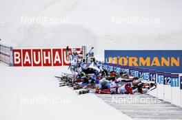 18.02.2021, Pokljuka, Slovenia (SLO): Rene Zahkna (EST) - IBU World Championships Biathlon, single mixed relay, Pokljuka (SLO). www.nordicfocus.com. © Manzoni/NordicFocus. Every downloaded picture is fee-liable.