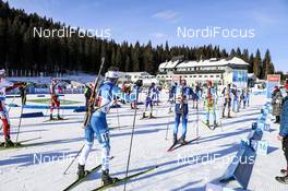 18.02.2021, Pokljuka, Slovenia (SLO): Jaakko Ranta (FIN) - IBU World Championships Biathlon, single mixed relay, Pokljuka (SLO). www.nordicfocus.com. © Manzoni/NordicFocus. Every downloaded picture is fee-liable.