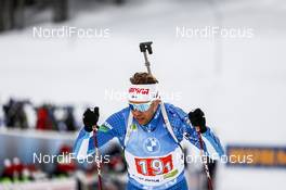 18.02.2021, Pokljuka, Slovenia (SLO): Jaakko Ranta (FIN) - IBU World Championships Biathlon, single mixed relay, Pokljuka (SLO). www.nordicfocus.com. © Manzoni/NordicFocus. Every downloaded picture is fee-liable.