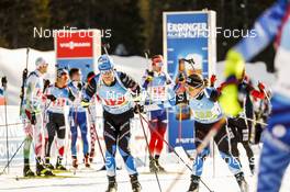 18.02.2021, Pokljuka, Slovenia (SLO): Rene Zahkna (EST), Johanna Talihaerm (EST), (l-r) - IBU World Championships Biathlon, single mixed relay, Pokljuka (SLO). www.nordicfocus.com. © Manzoni/NordicFocus. Every downloaded picture is fee-liable.