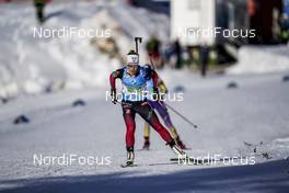 18.02.2021, Pokljuka, Slovenia (SLO): Tiril Eckhoff (NOR) - IBU World Championships Biathlon, single mixed relay, Pokljuka (SLO). www.nordicfocus.com. © Thibaut/NordicFocus. Every downloaded picture is fee-liable.