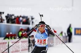 18.02.2021, Pokljuka, Slovenia (SLO): Mikito Tachizaki (JPN) - IBU World Championships Biathlon, single mixed relay, Pokljuka (SLO). www.nordicfocus.com. © Manzoni/NordicFocus. Every downloaded picture is fee-liable.