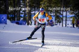 18.02.2021, Pokljuka, Slovenia (SLO): Erik Lesser (GER) - IBU World Championships Biathlon, single mixed relay, Pokljuka (SLO). www.nordicfocus.com. © Thibaut/NordicFocus. Every downloaded picture is fee-liable.