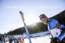 18.02.2021, Pokljuka, Slovenia (SLO): Antonin Guigonnat (FRA) - IBU World Championships Biathlon, single mixed relay, Pokljuka (SLO). www.nordicfocus.com. © Manzoni/NordicFocus. Every downloaded picture is fee-liable.