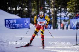 18.02.2021, Pokljuka, Slovenia (SLO): Florent Claude (BEL) - IBU World Championships Biathlon, single mixed relay, Pokljuka (SLO). www.nordicfocus.com. © Thibaut/NordicFocus. Every downloaded picture is fee-liable.