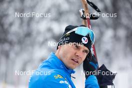 12.02.2021, Pokljuka, Slovenia (SLO): Emilien Jacquelin (FRA) - IBU World Championships Biathlon, sprint men, Pokljuka (SLO). www.nordicfocus.com. © Manzoni/NordicFocus. Every downloaded picture is fee-liable.